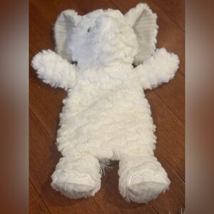 Plush White Elephant Stuffed Animal